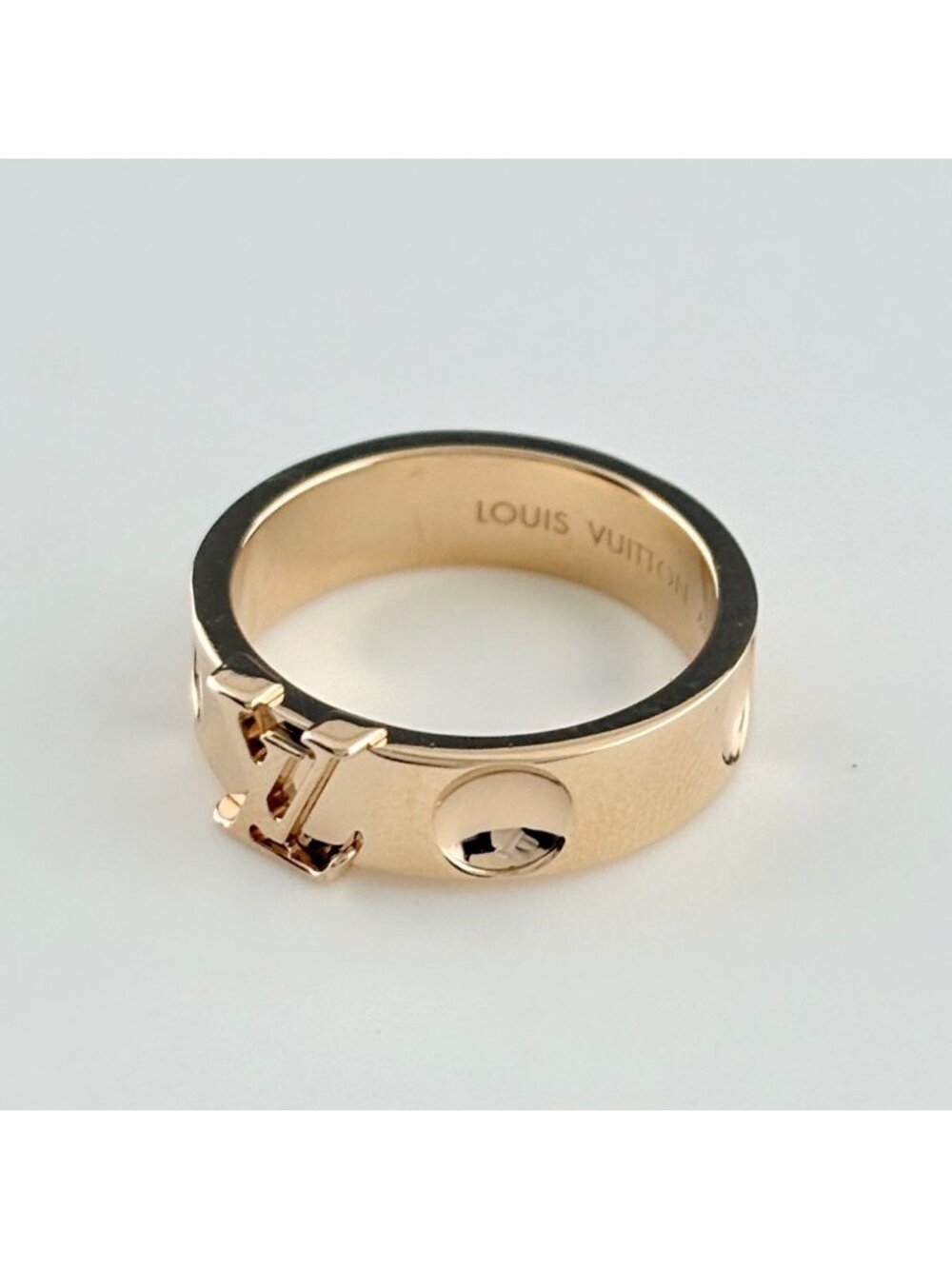 Louis Vuitton Bag Empreinte Ring PG Pink Gold Pave Diamond No 9 - Picture 2 of 8